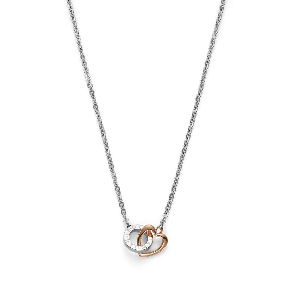 Olivia Burton Classic Kindred Interlink Heart Necklace