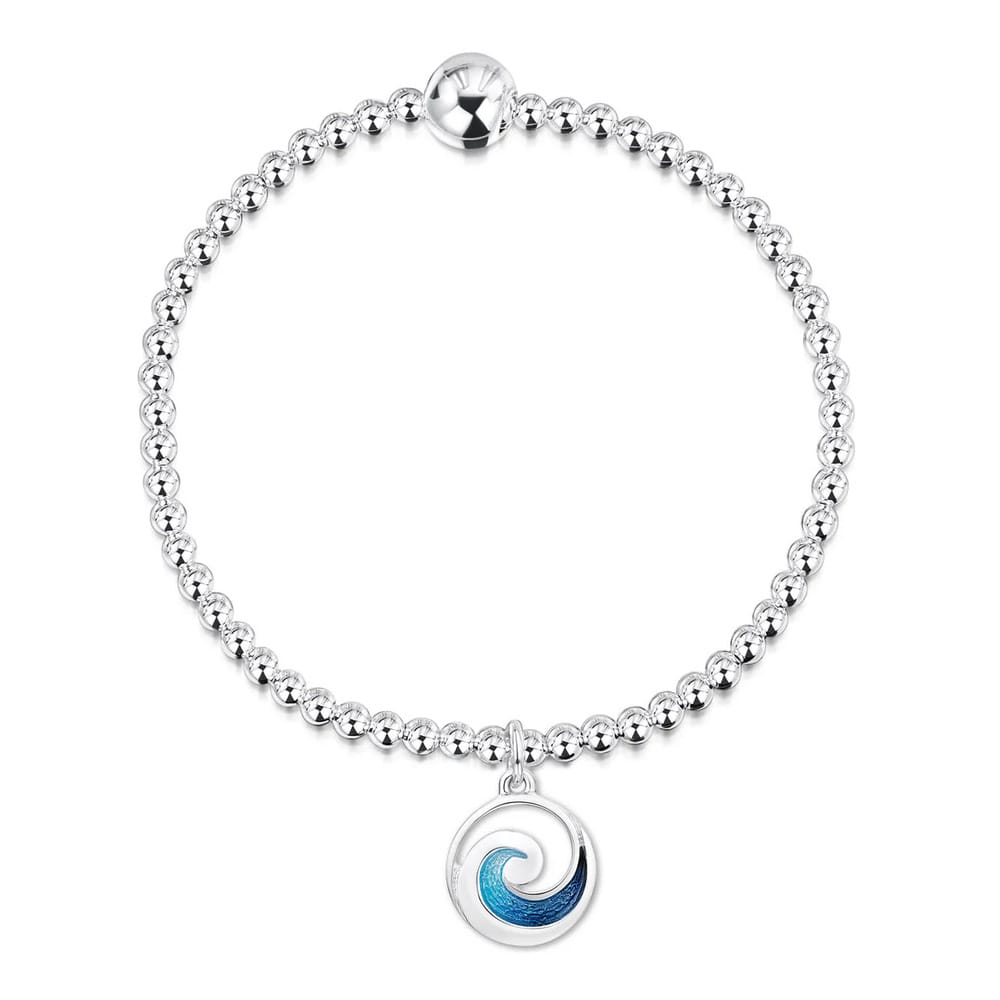 Sheila Fleet Pentland Silver Stretch Bracelet