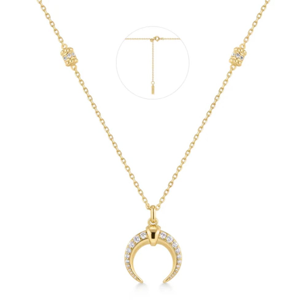 Ania Haie Gold Reversible Horn Necklace