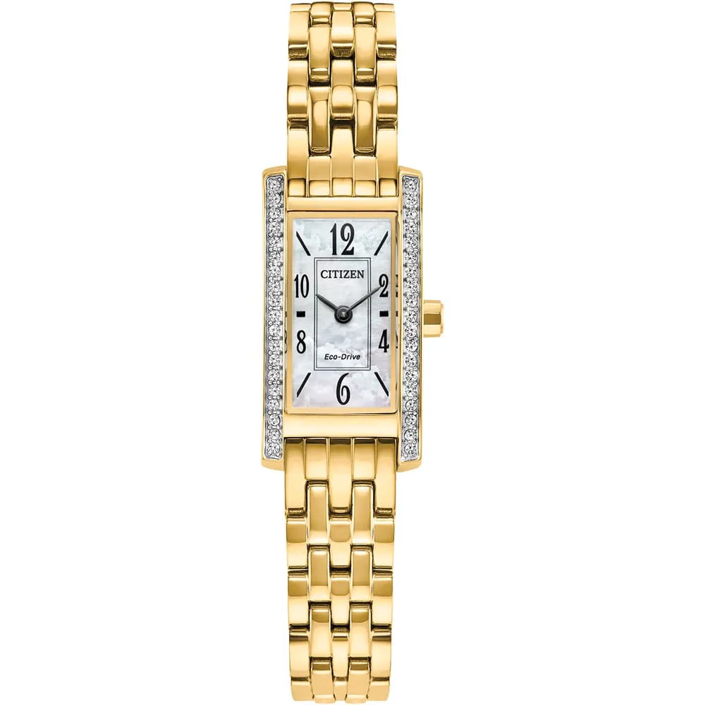Citizen Ladies Petite Palidoro Gold Crystal Watch