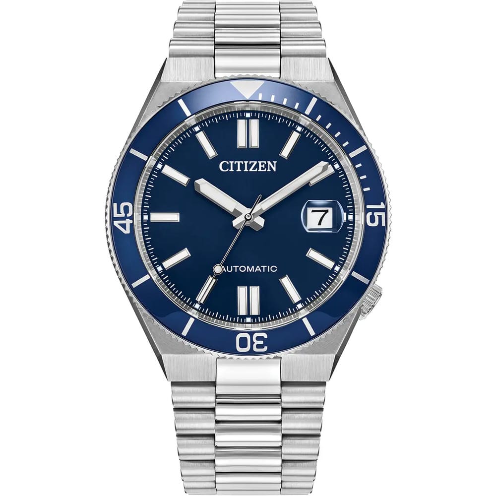 Citizen Mens Tsuyosa Shore Automatic Blue Watch