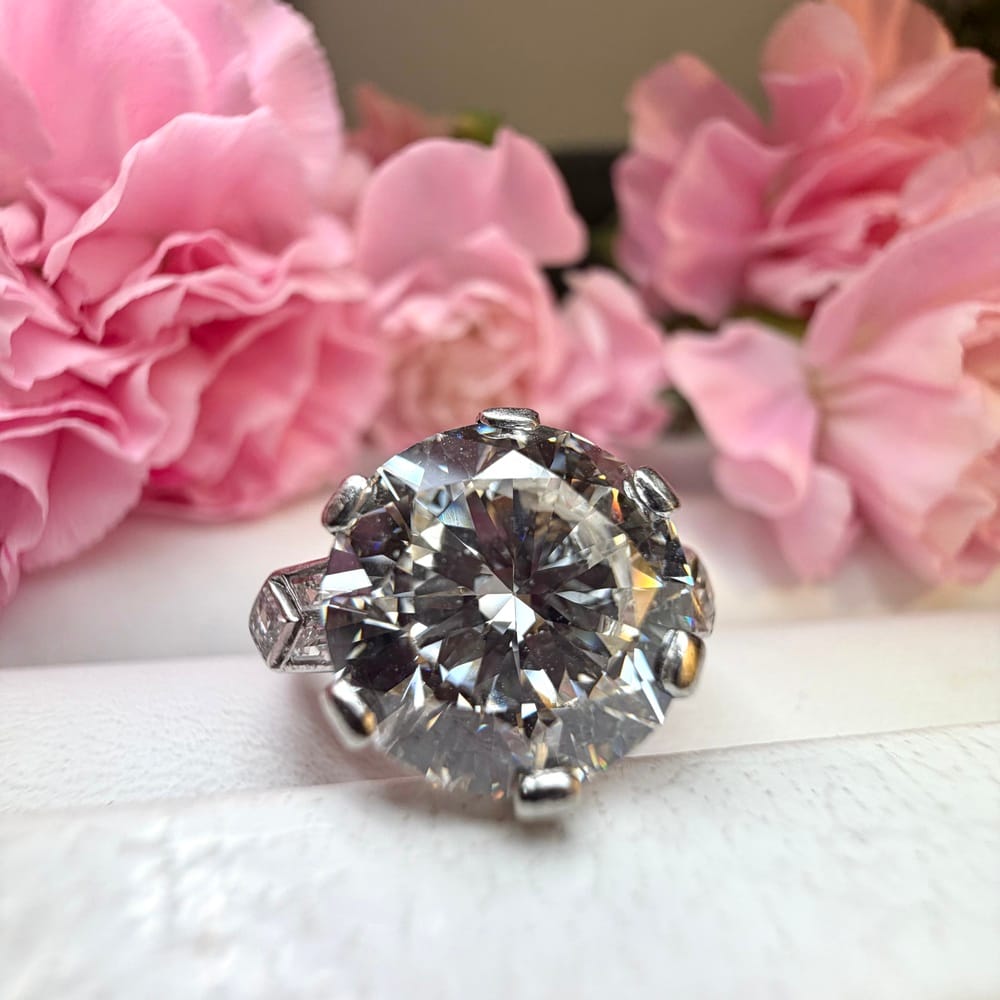 Pre-Owned Platinum 4.80ct Diamond Ring