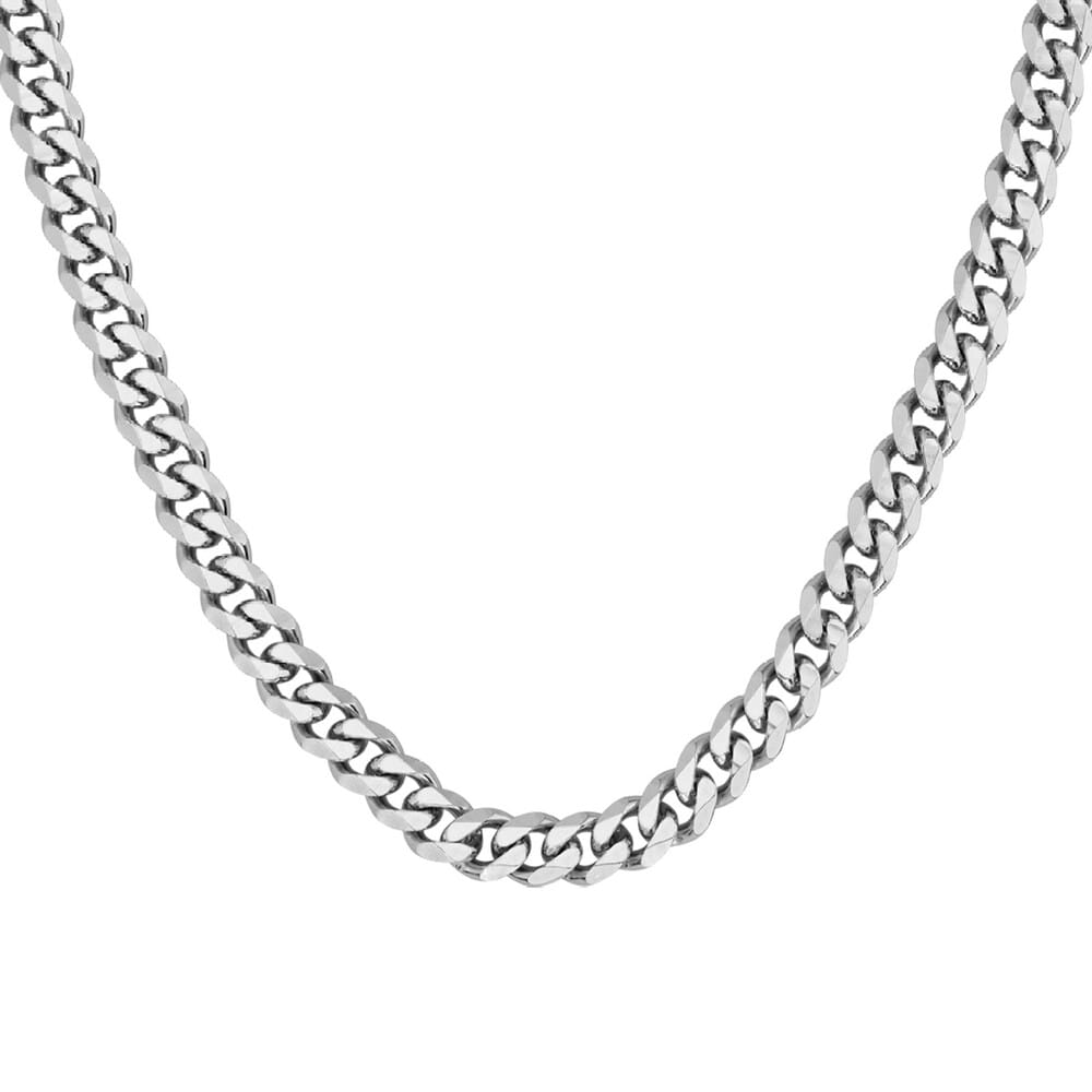 BOSS Gents Stainless Steel Curb Link Chain - Image 3