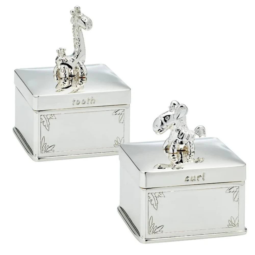 D for Diamond Giraffe and Zebra Tooth and Curl Boxes