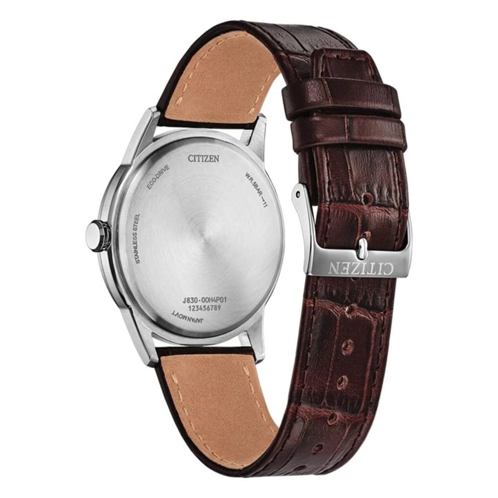 Citizen Gents Rolan Salmon Eco-Drive Watch - Image 2